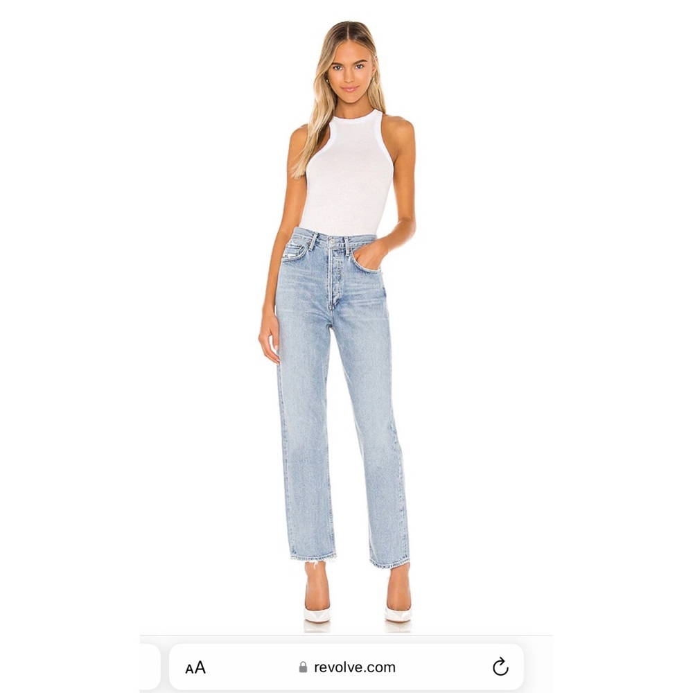 AGOLDE Jeans 90's Mid Rise Loose Fit in Snapshot